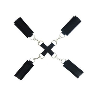 Frisky Stay Put Cross Tie Restraints Black