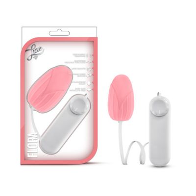 Luxe Flora Bullet With Silicone Sleeve Pink