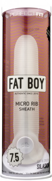 Fat Boy Micro Ribbed 7.5" Penis Sleeve