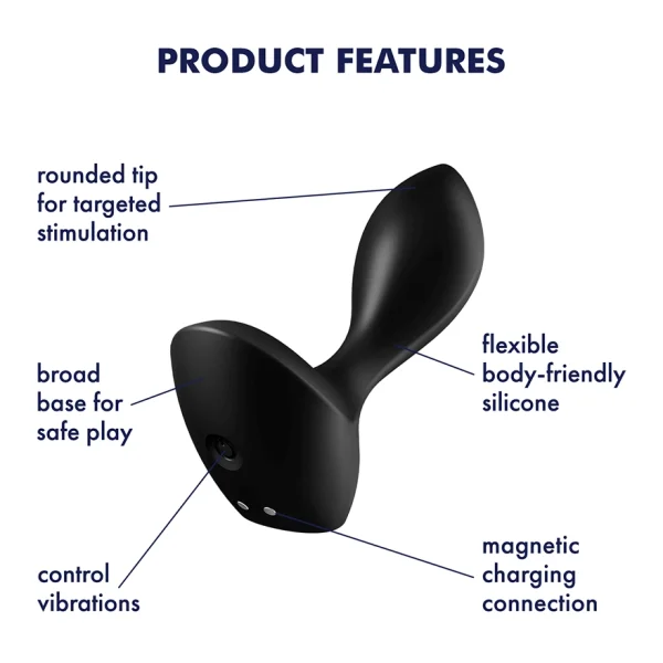 Satisfyer Backdoor Lover  - Black