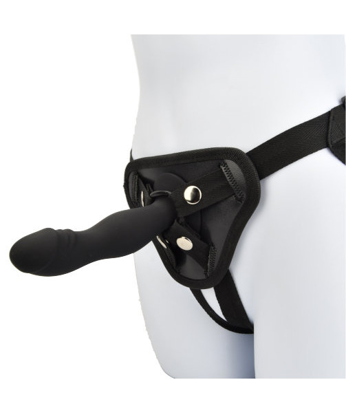 Loving Joy 6 Inch Silicone Strap On Dildo Kit