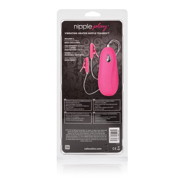 Vibrating Heated Nipple Teasers - Pink — image 18 of 20