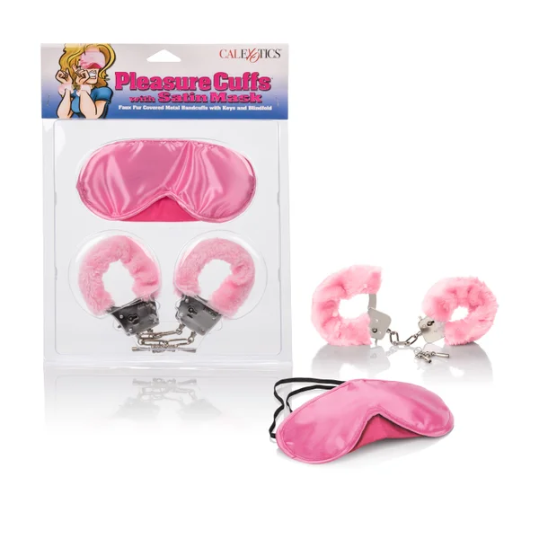 Pleasure Cuffs With Satin Mask — image 14 of 16