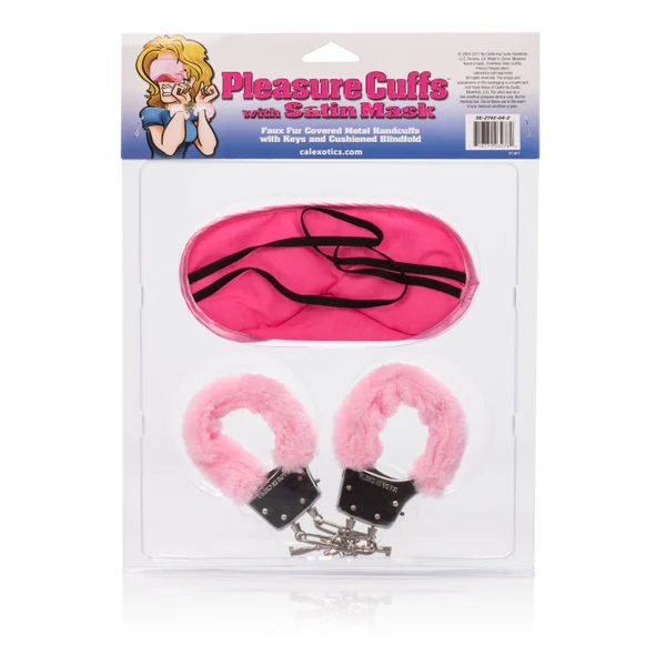 Pleasure Cuffs With Satin Mask — image 15 of 16