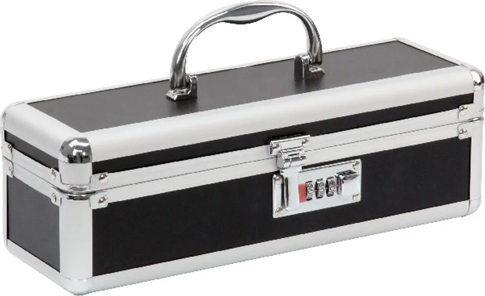 Lockable Medium Vibrator Case Black — image 5 of 8
