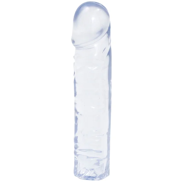 Crystal Jellies Classic Dong 8 Inch - Clear — image 7 of 8