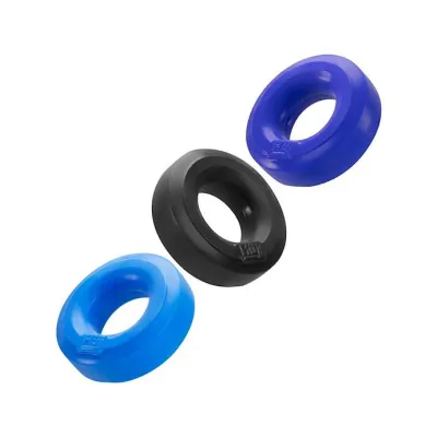 Huj3 C ring 3 pack Blue black