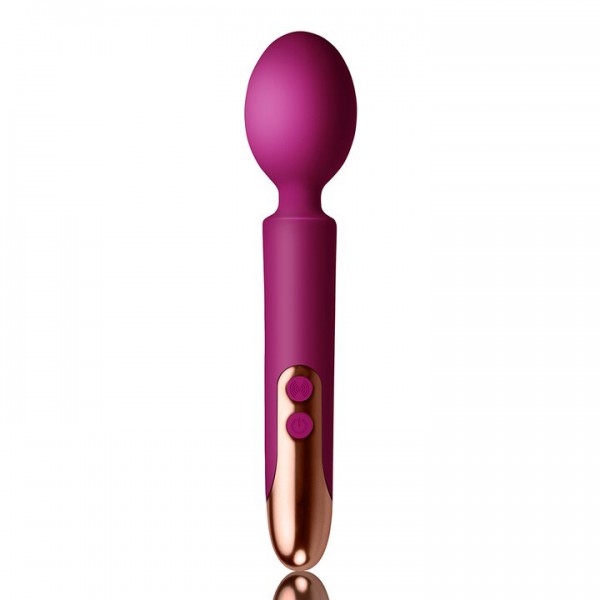 Rocks-Off Oriel Purple 10 Function Rechargeable Wand Vibrator
