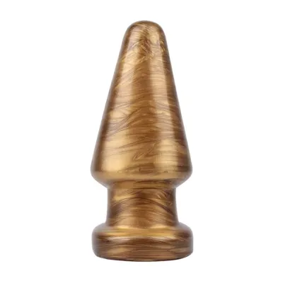 Copper Ripple Butt Plug