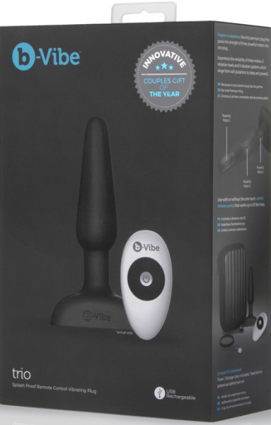 Trio Vibrating Butt Plig