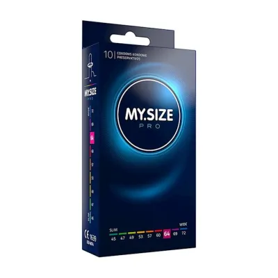My Size Pro 64mm Condoms 10 Pack 10 Pc