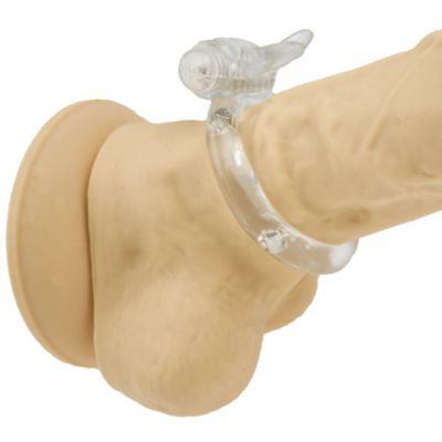 Magic Magnetic Rabbit Cock Ring Clear
