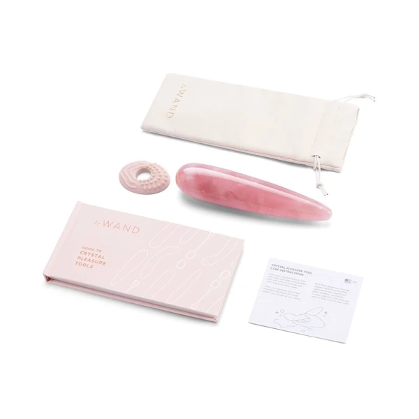 Le Wand Crystal Wand Rose Quartz