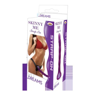 Wet Dreams Skinny Me Strap on Purple