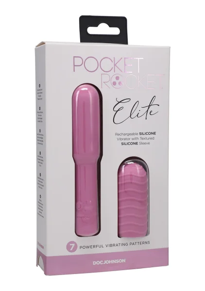 Pocket Rocket® Elite - Rechargeable with Removable Sleeve