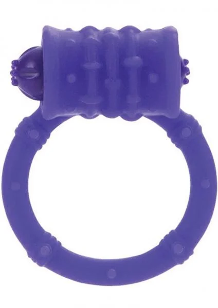 Silicone Vibro Ring - Purple