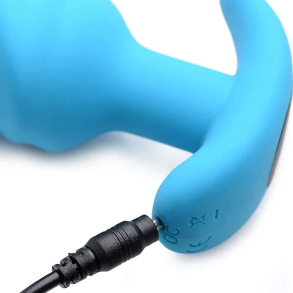 Bang! Vibrating Swirl Butt Plug With Wireless Remote