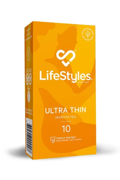 Lifestyles Ultra Thin Condoms (10 Pack)