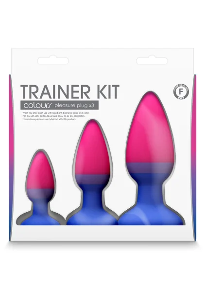 Colours Pleasure Plug x 3 Set