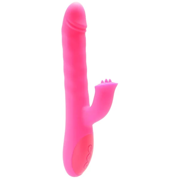 Adam & Eve Eve's Rotating Rabbit Flicker Dual Stim - Pink
