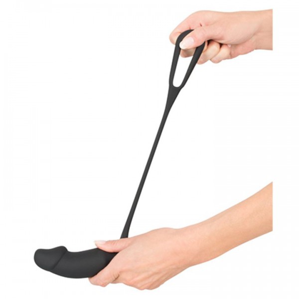 Black Velvets Silicone Cock Ring & Vibrating Butt Plug — image 5 of 7