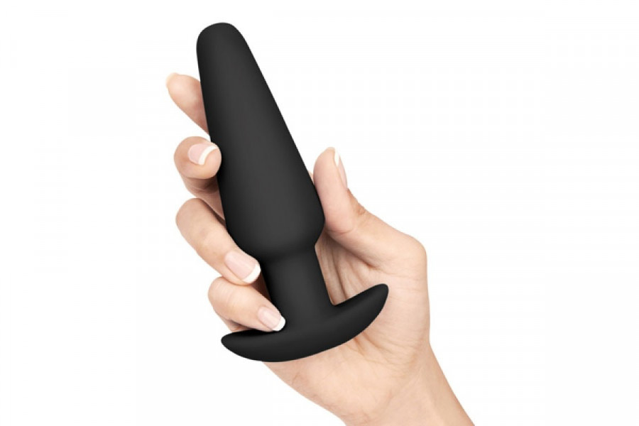 B-Vibe Anal Education Silicone Butt Plugs & Douche Set (7 Pce)