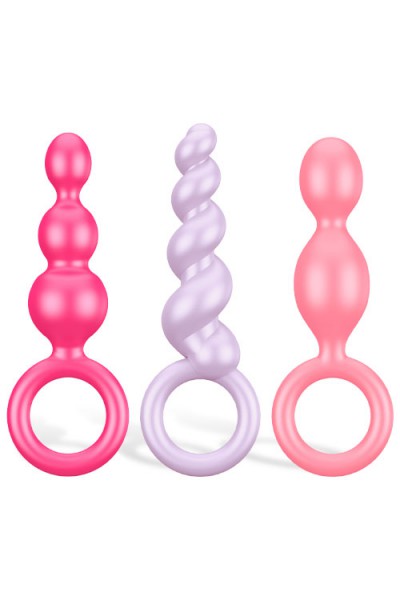 Satisfyer Booty Call Butt Plug Set (3 Pce)