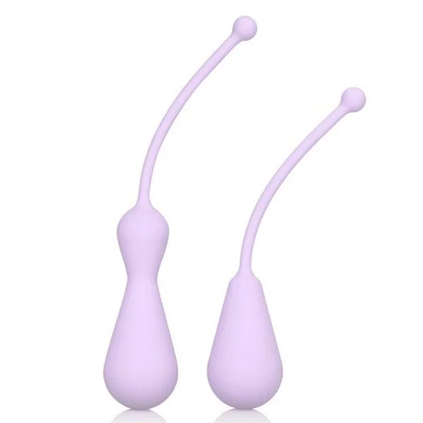 Dr Laura Berman Silicone Weighted Kegel Exerciser Set