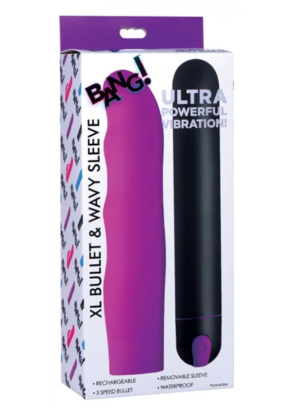 Xl Bullet and Wavy Sleeve - Purple