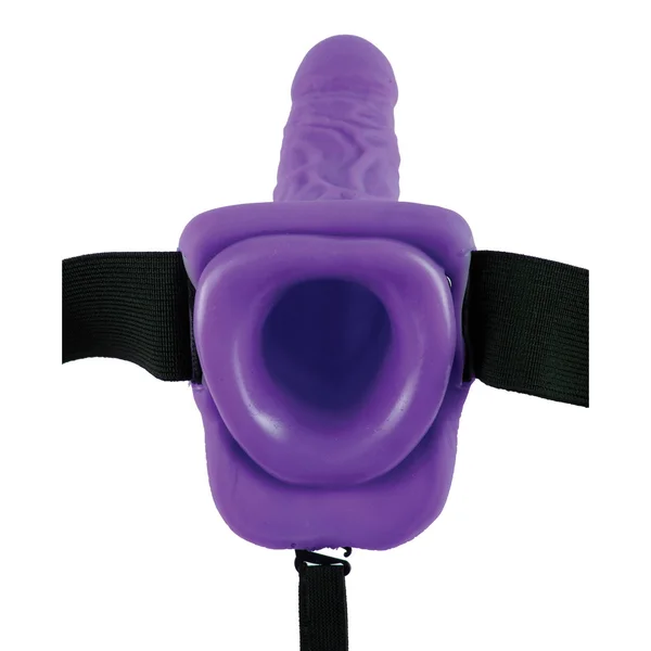 Fetish Fantasy Series 7-Inch Vibrating Hollow Strap-on With Balls — image 13 of 14