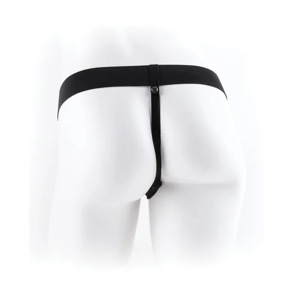 Fetish Fantasy Series 7-Inch Vibrating Hollow Strap-on With Balls — image 14 of 14