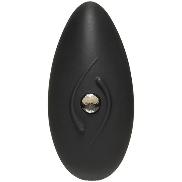 Body Bling - Clit Caress Mini-Vibe in Second Skin Silicone - Silver — image 6 of 9