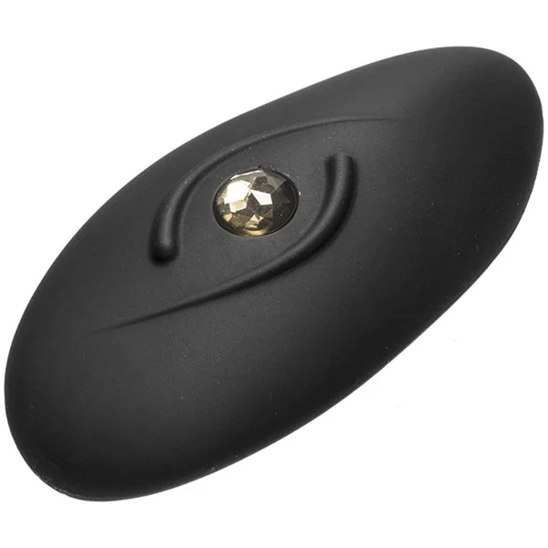 Body Bling - Clit Caress Mini-Vibe in Second Skin Silicone - Silver — image 7 of 9
