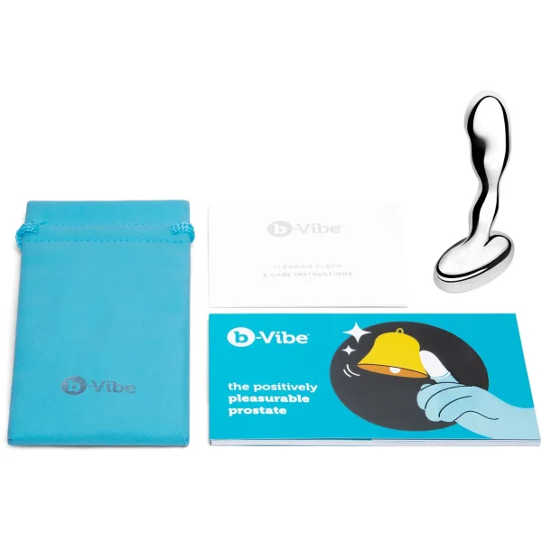 B-Vibe Stainless Steel Prostate Plug