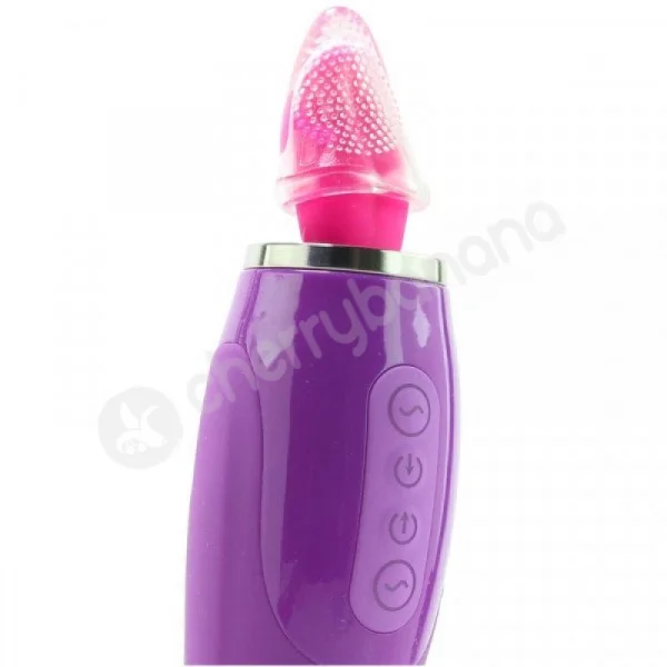 Fantasy For Her Ultimate Pleasure Pussy Pump & Tongue Vibrator Set