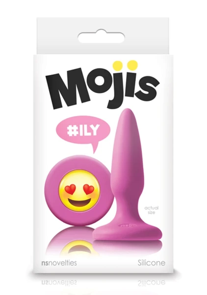 Moji's - ILY - Mini Silicone Plug with Emoji Face — image 8 of 8
