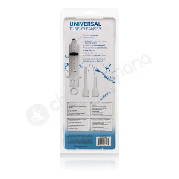 Universal tube cleanser
