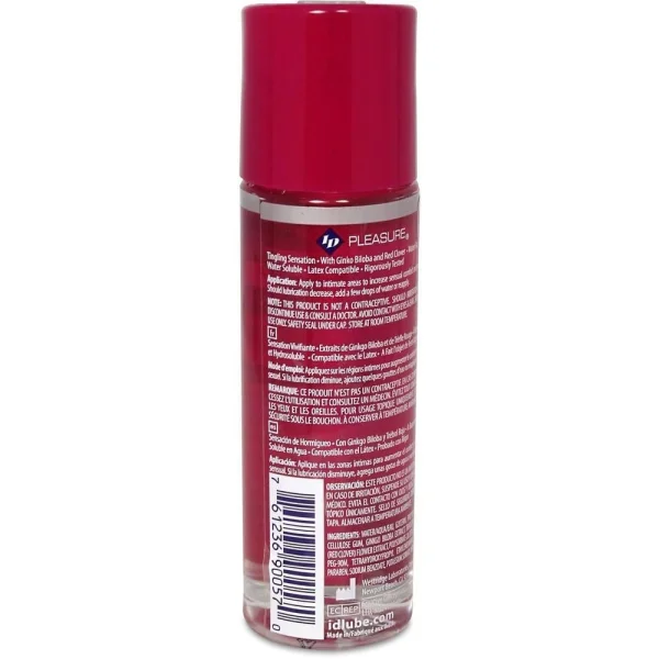ID Pleasure Tingling - Water-Based Lube | 2.2oz (65ml)