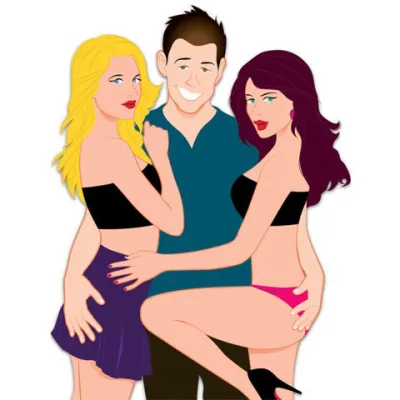 Travel Size Instant Threesome Dolls