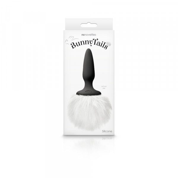 Bunny Tails Mini White Fur
