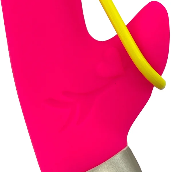Fun Factory Amorino Rechargeable Waterproof Dual Stimulation Vibrator - Pink