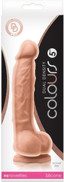 5" Dual Density Cock + Balls