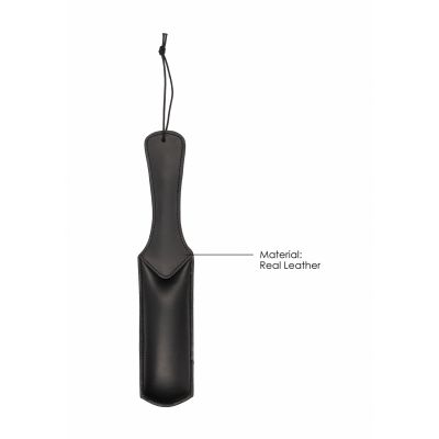 Poly Cricket Paddle Black BDSM Toys