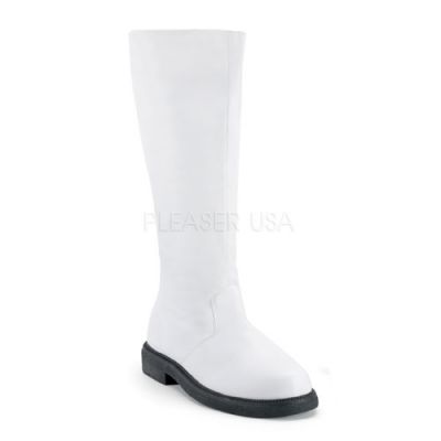 CAPTAIN 100 Pirate Captain MEN S WHT PU Knee BT