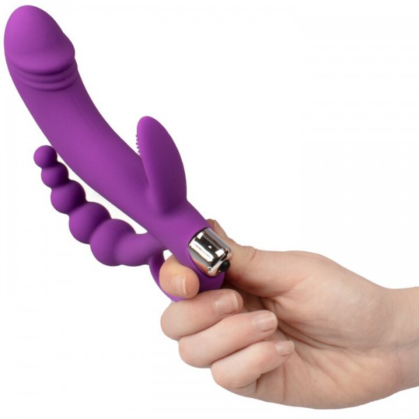 Bondara 10 Function Ménage à Trois G-Spot Rabbit Vibrator — image 5 of 6