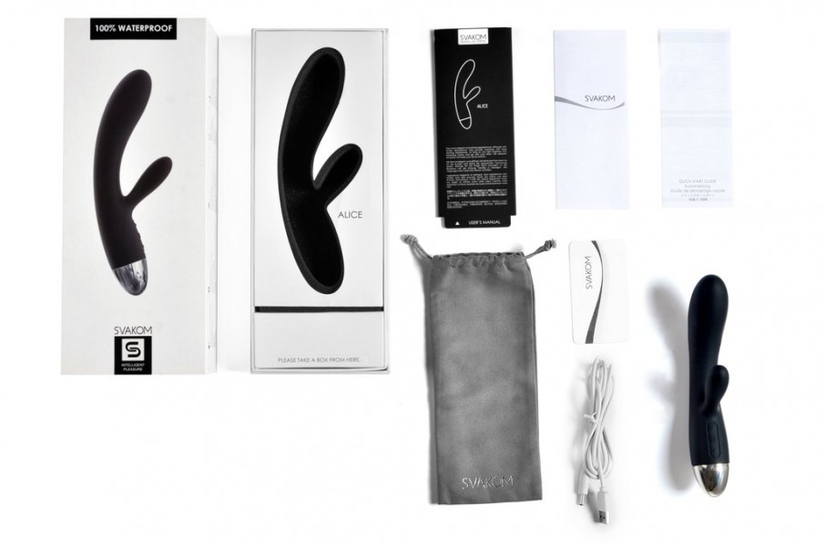 Svakom Alice 7" Intelligent Rabbit Vibrator