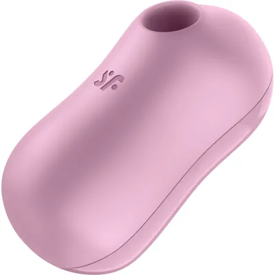 Satisfyer Cotton Candy Pressure Wave Rechargeable Waterproof Clitoral Stimulator Lilac