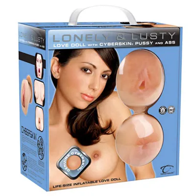 Topco Lonely Lusty Inflatable Love Doll Pussy and Ass