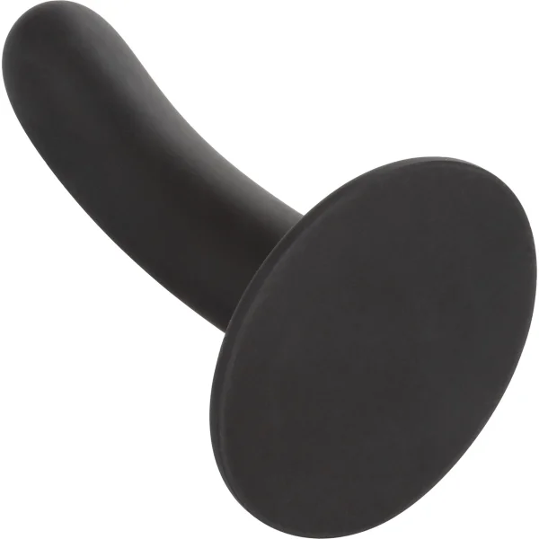Boundless 4.75" Smooth Silicone Suction Cup Dildo By CalExotics - Black — image 5 of 14