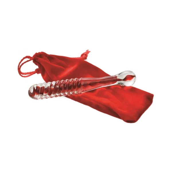 A&e Eve's Sweetheart Swirl Glass Dildo — image 8 of 9